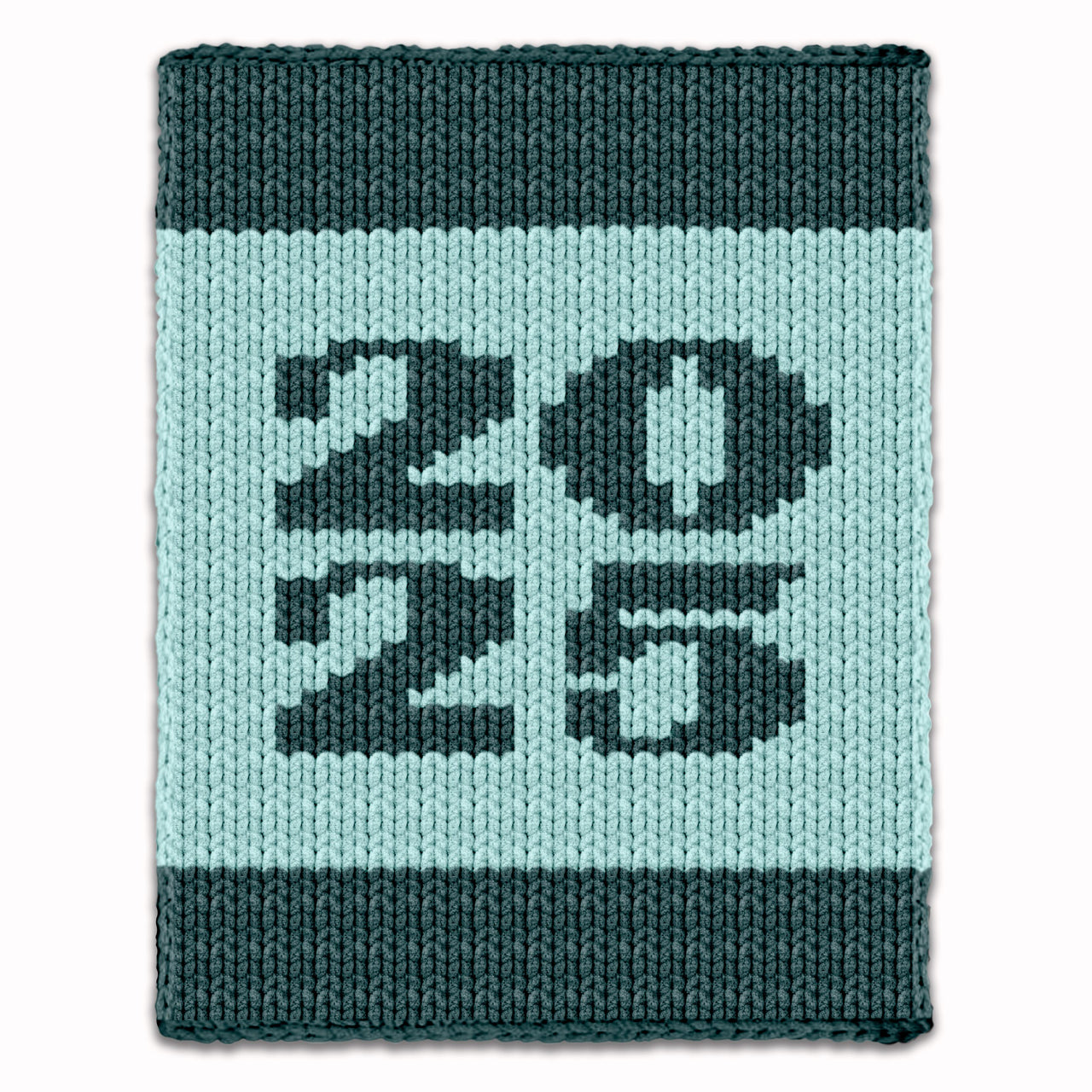 2025 Chunky Blanket - Hand Finger Knitting Pattern