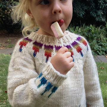 Rainbow Spikes Child Sweater