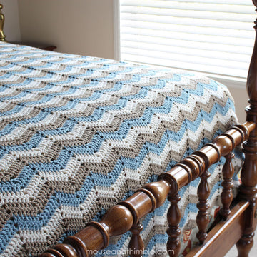 Seaside Blanket Bed Topper US TERMS 6080