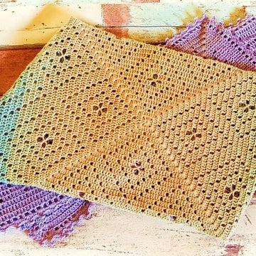 Aidan's Radiating Diamonds Blanket