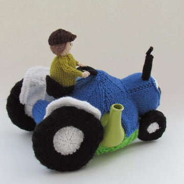 Blue Ford Tractor Tea Cosy