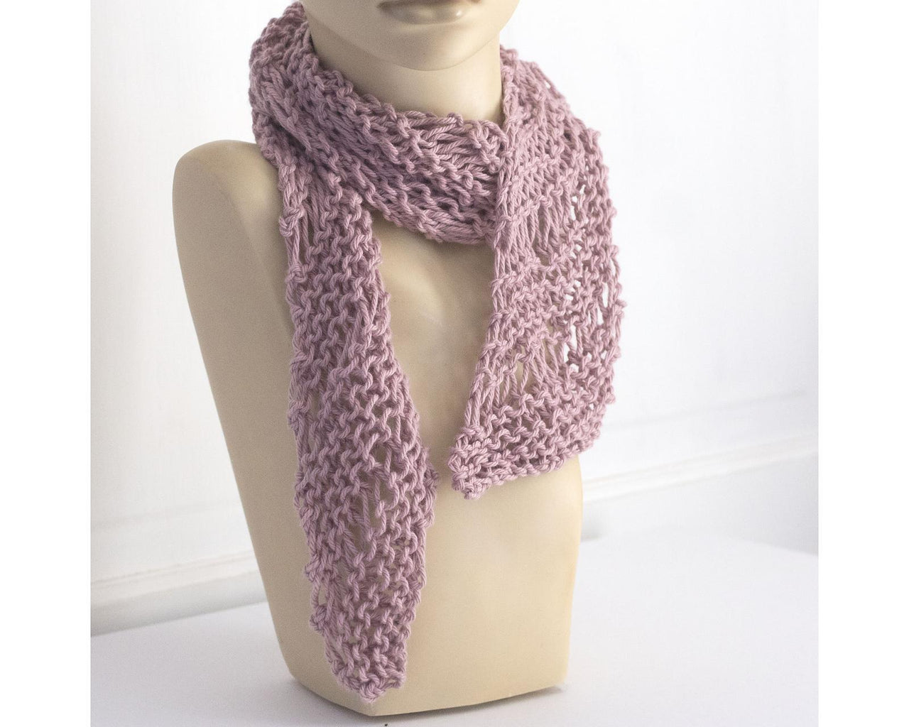 Cotton Skinny Scarf