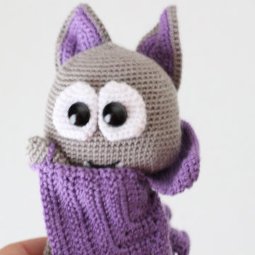 Amigurumi Bat toy