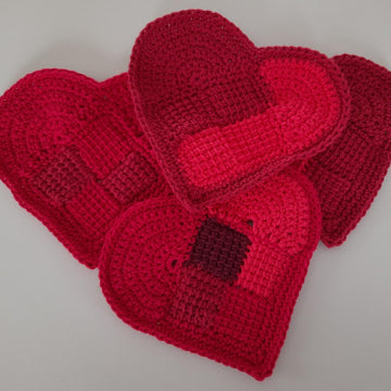 Heart coaster