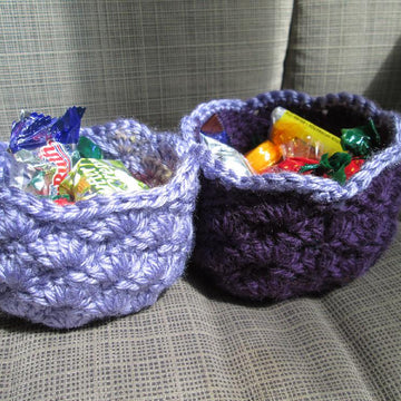 Candy Bowl (from scrap yarn)