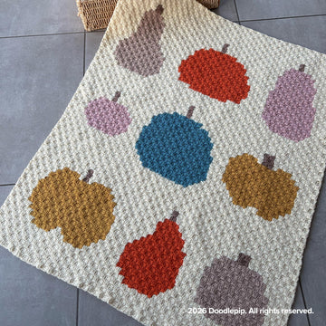 Pumpkin C2C Blanket