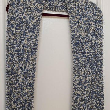 Checkerboard Cable Scarf