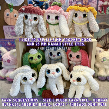 Spring Bunny Plushies