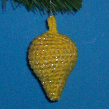 Christmas Pointed Ball Ornament C-144