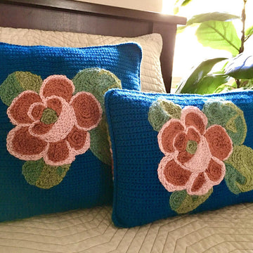 Bohemian Rose Pillow