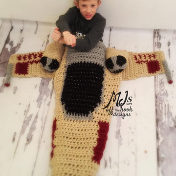 Bulky Spacefighter Blanket