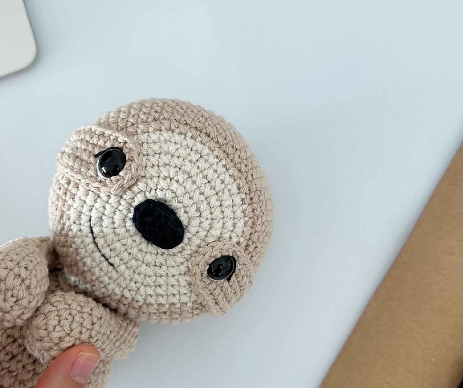 Sloth Amigurumi Crochet Pattern PDF – Sloth Soft Toy, Stuffed Animal Tutorial