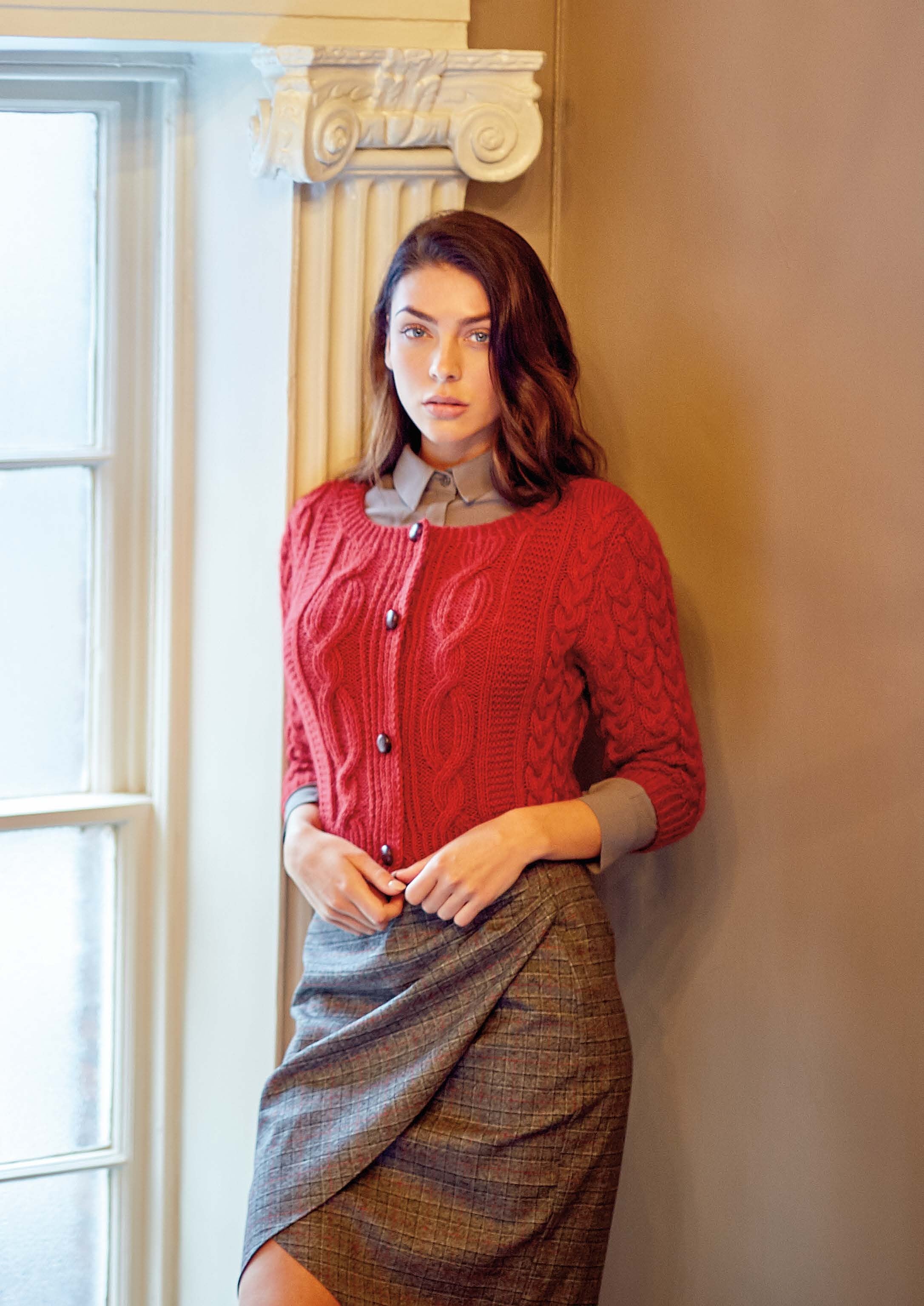 Dawn Cardigan in Rowan Kid Classic - Downloadable PDF