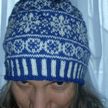 Snow crystal beanie
