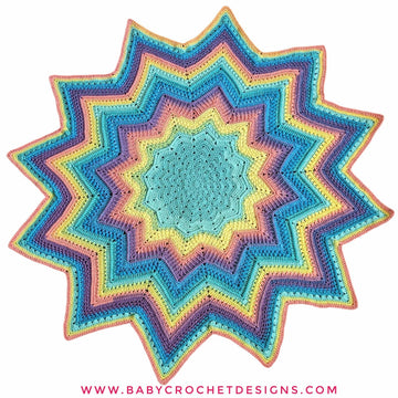 Sherbet Starburst Blanket
