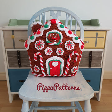 Gingerbread House Cushion