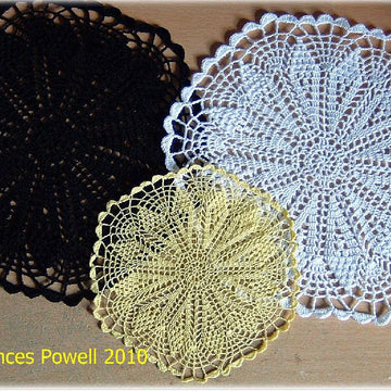 Hexagonal doily