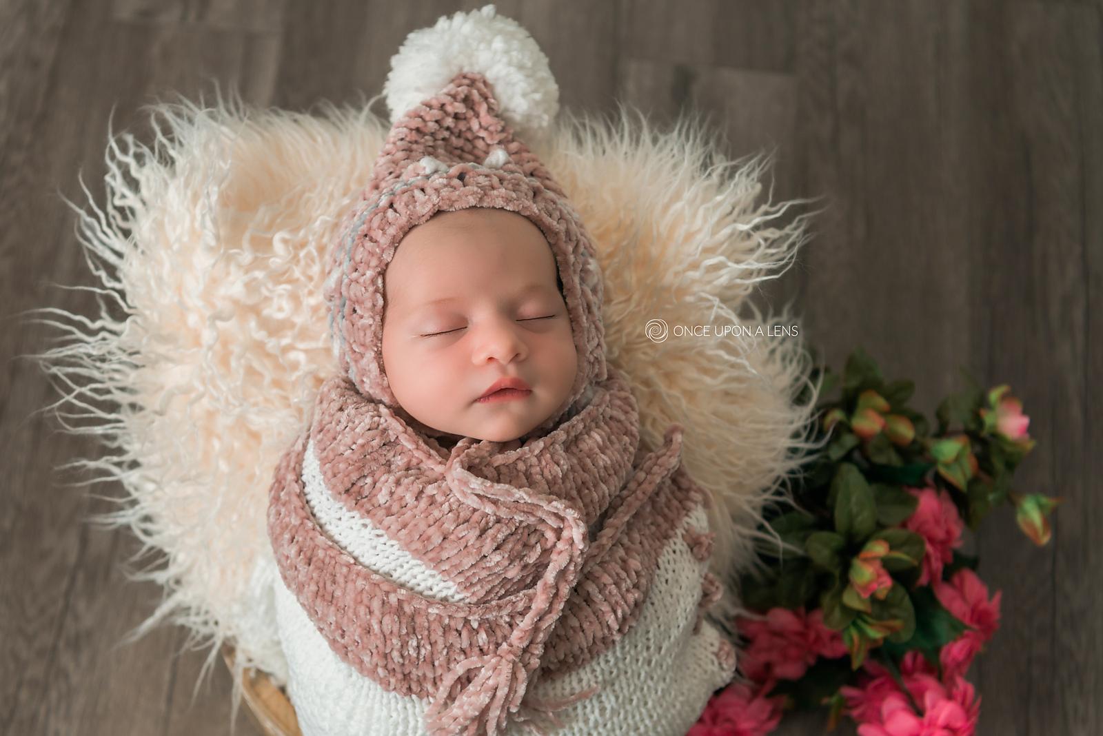 Cute as a Button Newborn Wrap