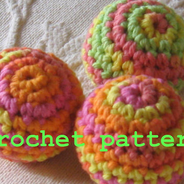 Crocheted Cotton Catnip Toys