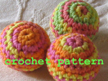 Crocheted Cotton Catnip Toys