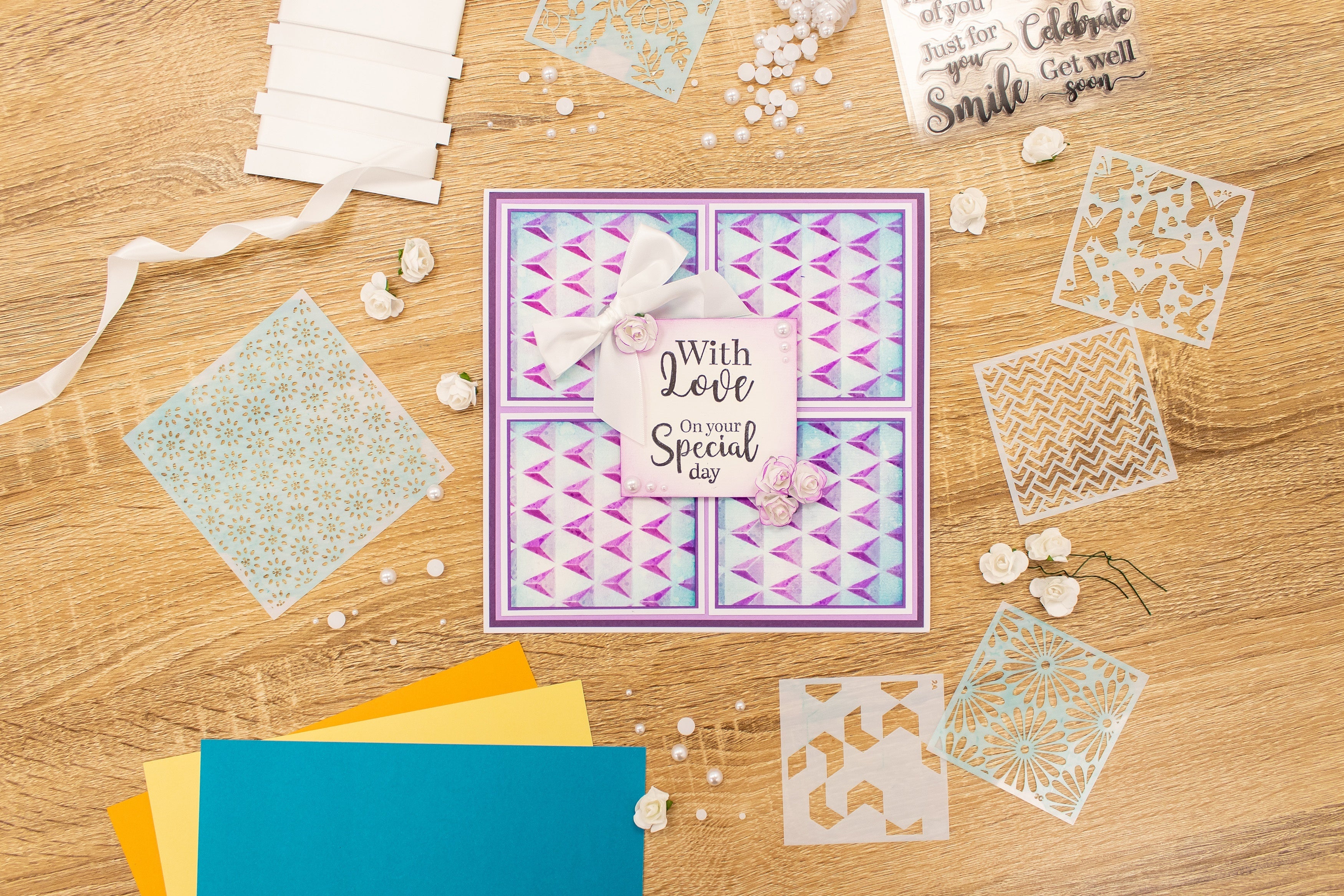 Crafter's Companion Craft Box Kit - Layering Stencils