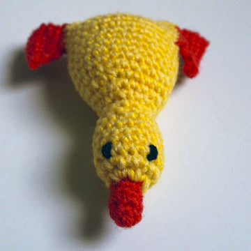 Crochet Pattern Dog Toy Duck