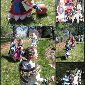 Kat - a lovely child's knit faerie frock