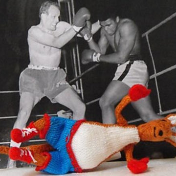 BOBBY THE BOXING KANGAROO TOY KNITTING PATTERN