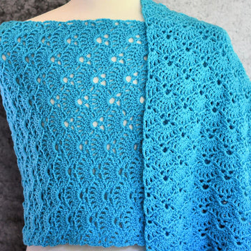 Petticoat Lace Rectangle Shawl