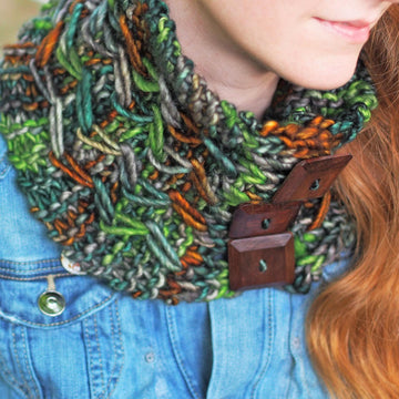 Jagged Pathways Cowl
