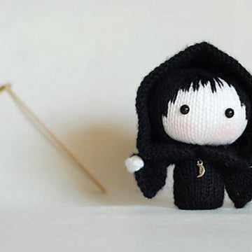 Halloween Doll in the Death dress.