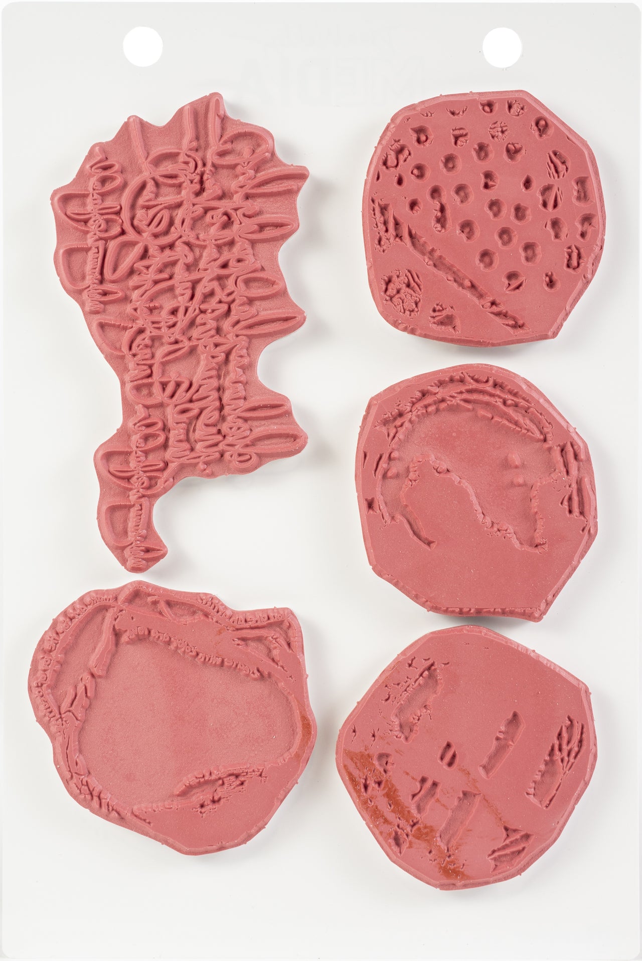 Ranger Dina Wakley Media Cling Stamps 6"X9" - For The Love Of Circles