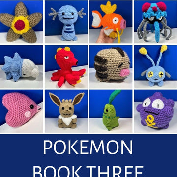 16 Pokemon Crochet Patterns - Book Three