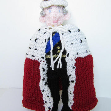 King Charles III Doll Robe Crown Royal Coronation