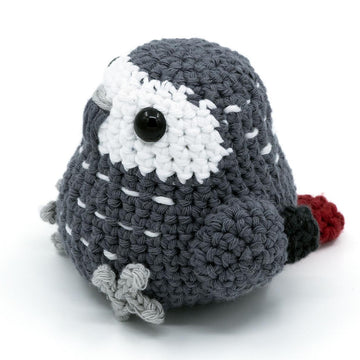 Amigurumi African Grey Parrot