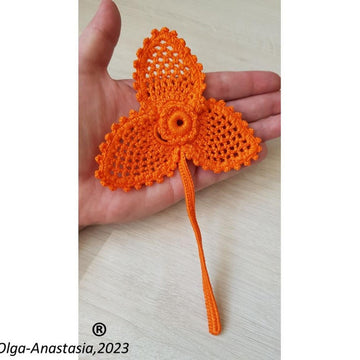 Crocheted shamrock 3