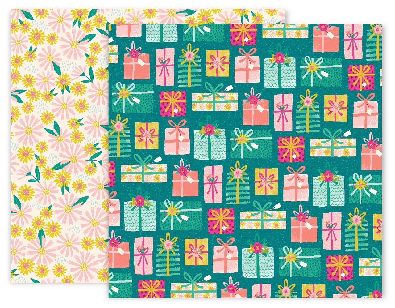 American Crafts And Many More Double-Sided Cardstock 12"X12" 25/Pkg - #10