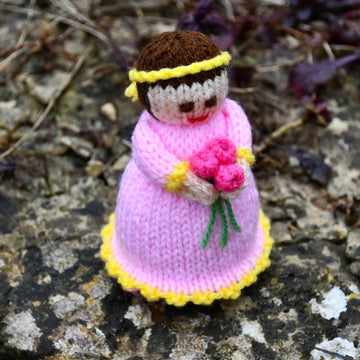 Celebration Flower Doll Knitting Pattern - Toy Knitting Pattern