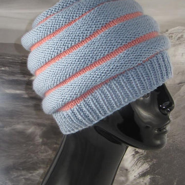 Stripe Beehive Hat