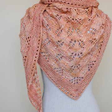 Faded Roses Shawl
