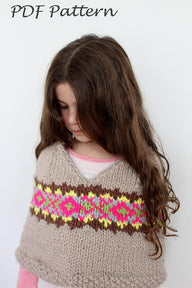 Fair Isle Capelet