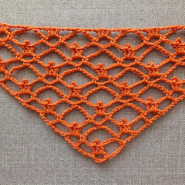 Crochet Bandana/Shawl Pattern/Chart #61
