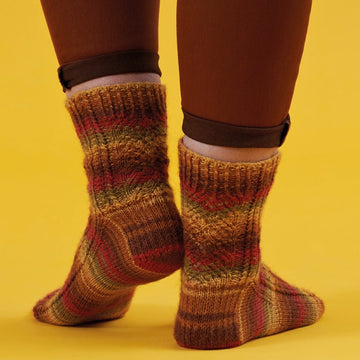 Falling Hues Socks in West Yorkshire Spinners Signature 4Ply - DBP0145 - Downloadable PDF