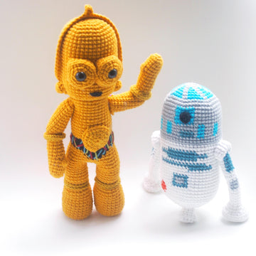 C3PO Star Wars -  amigurumi pattern