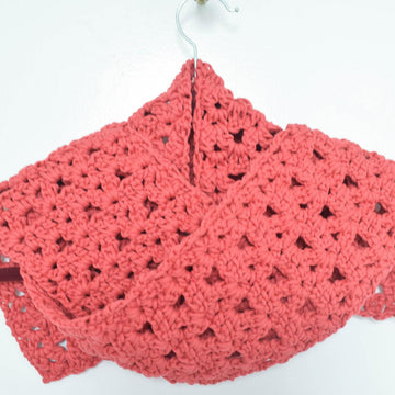 Clusters and Vs Lace Scarf