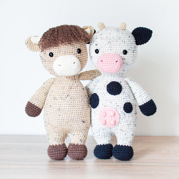 Pepper the Friendly Cow and Jack the Friendly Ox