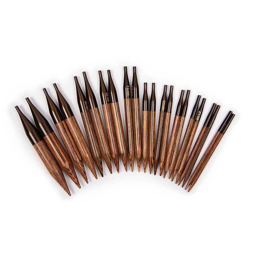 KnitPro Ginger Special Interchangeable Needle Tips Set - Deluxe (11 Pairs)