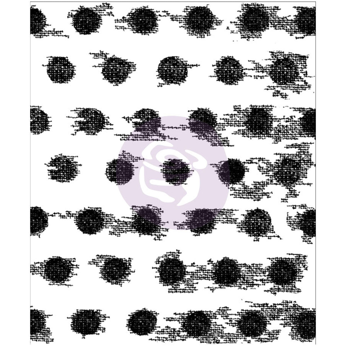 Prima Marketing Finnabair Clear Stamp 2.5"X3" - Dot Grunge
