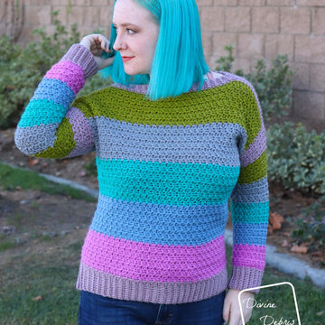 Odette Striped Pullover