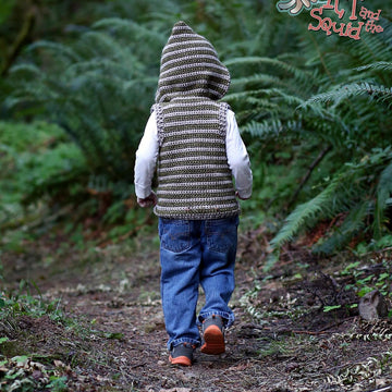 Woodland Hooded Vest Infants